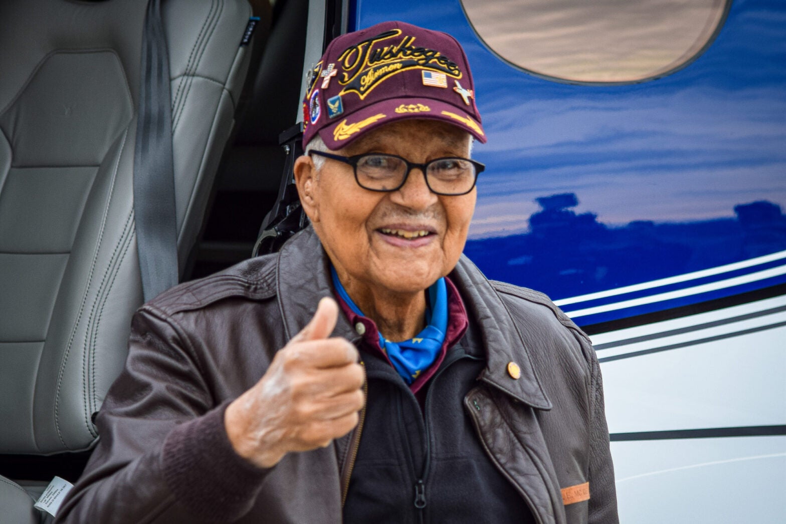 Col. Charles McGee Flies for 100th Birthday