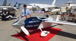 World’s First Electric Race Plane Unveiled at Dubai Airshow