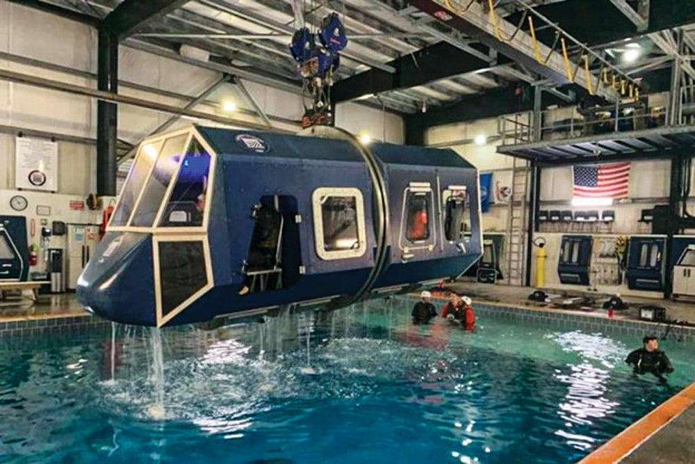 Underwater Egress Training Pays Off