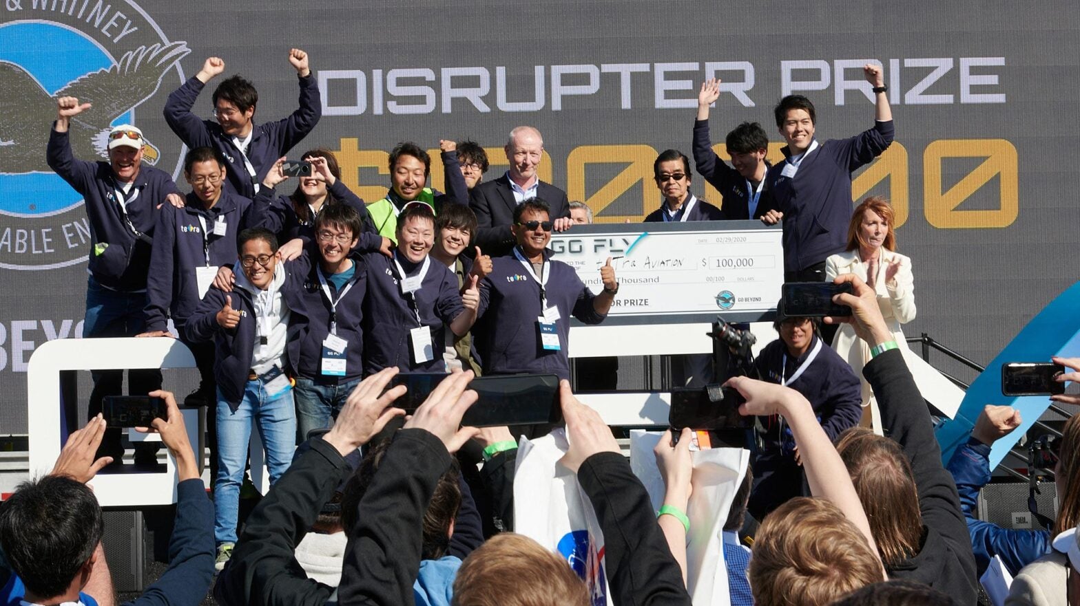 Team teTra Wins $100,000 Disrupter Award at GoFly Final Fly-off