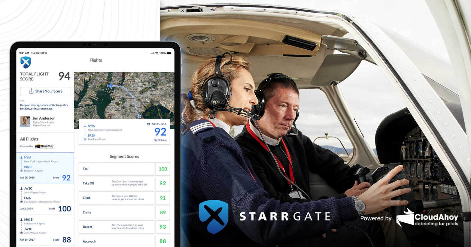 Starr Gate iPad App Makes Buying Aircraft Renters Insurance Effortless
