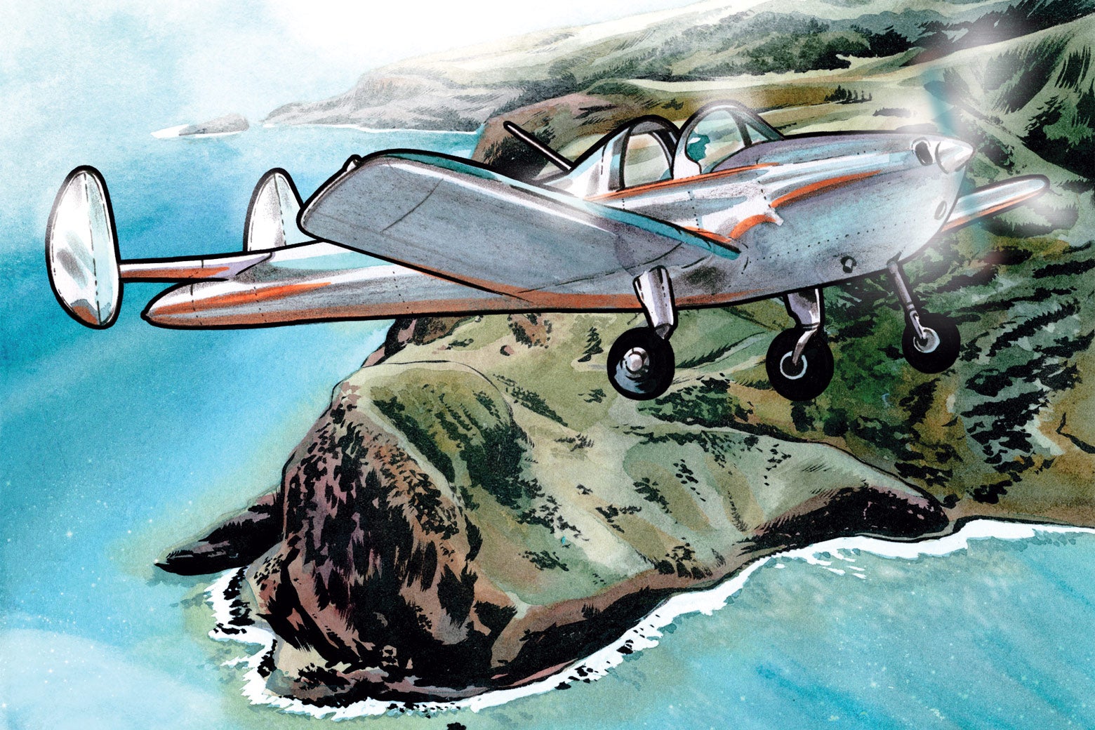 Hawaii Lessons in an Ercoupe