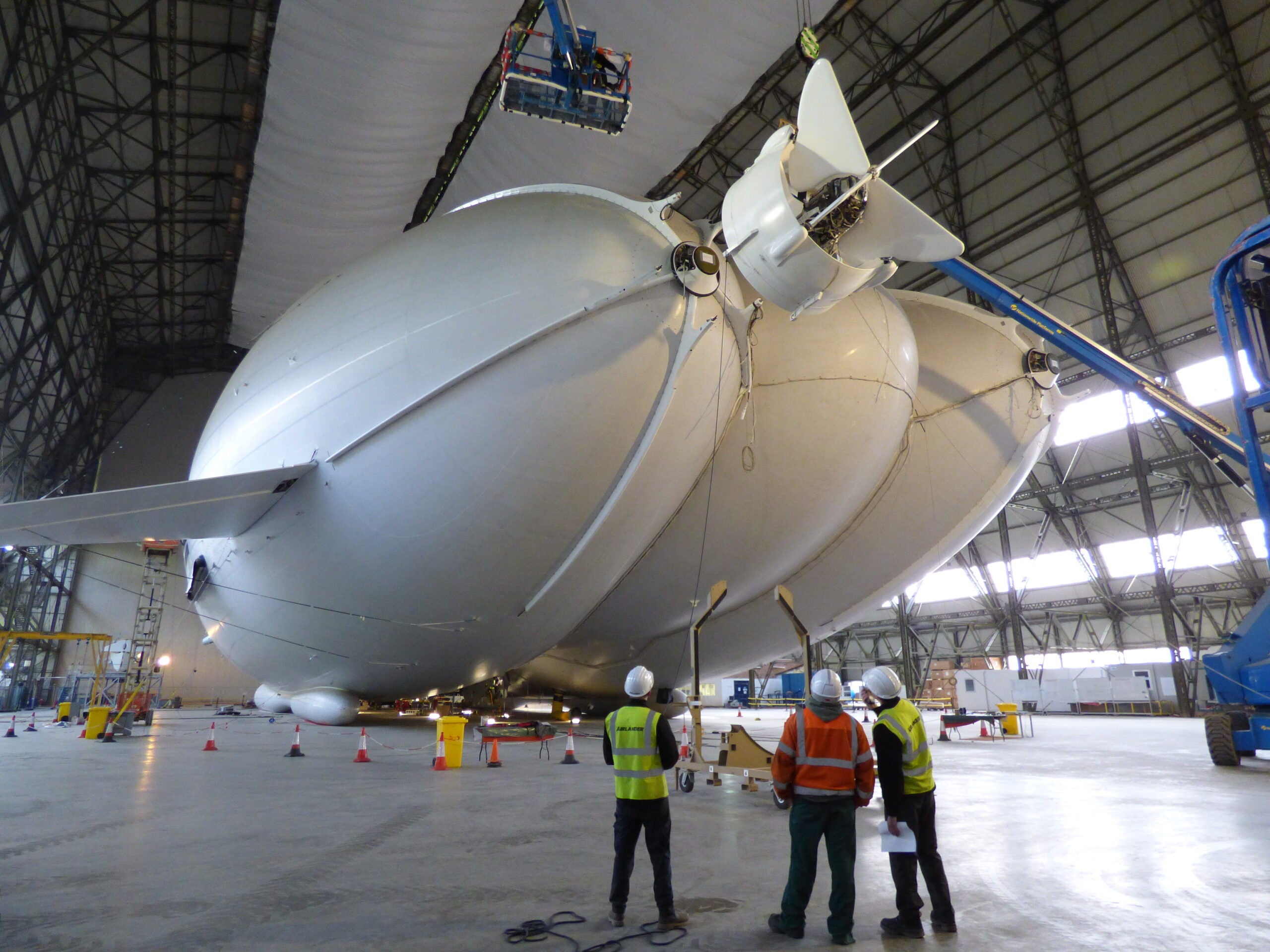 Airlander 10 Gets Ready to Fly