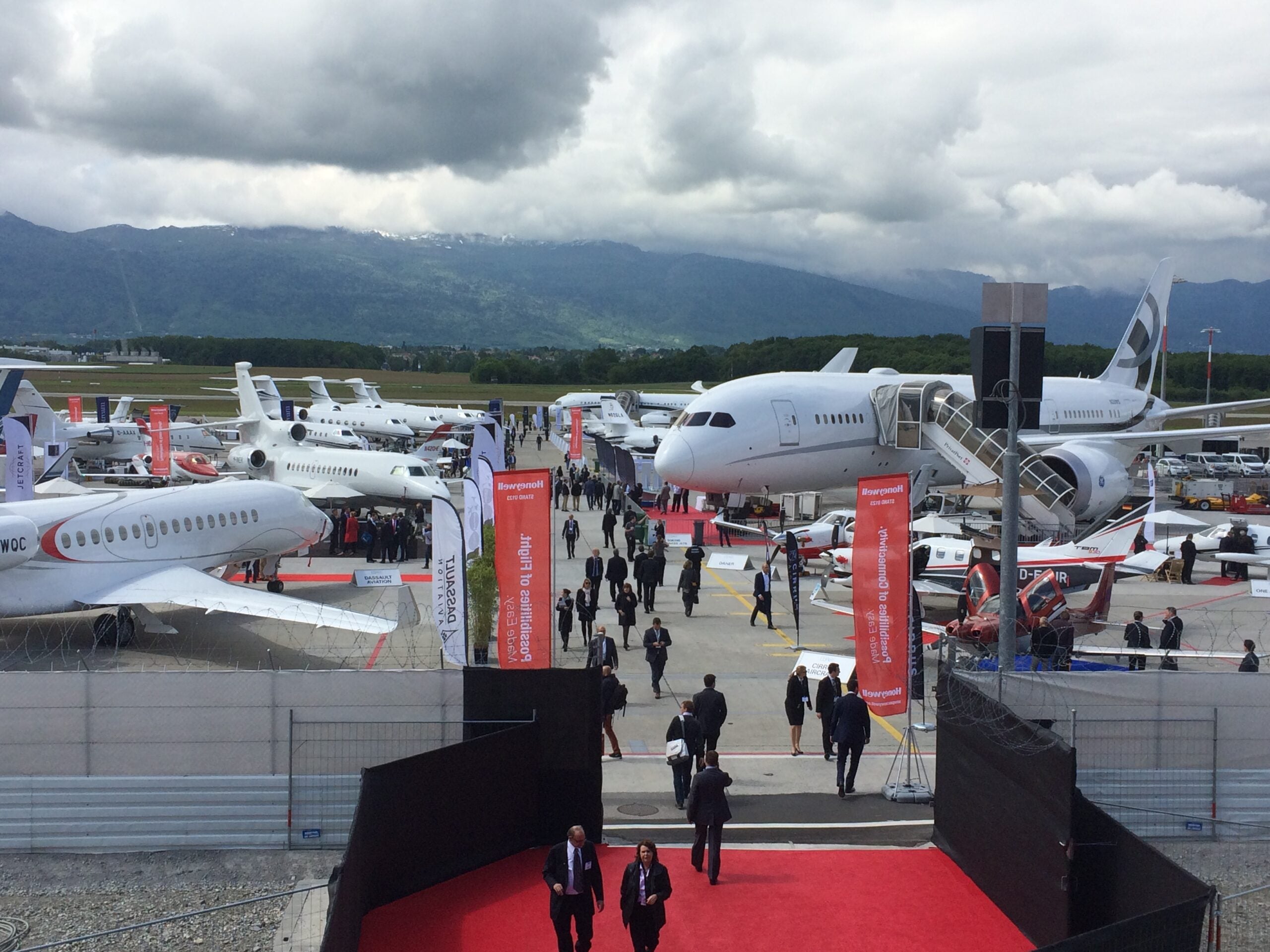 BBJ 787-8 Steals the Show at EBACE