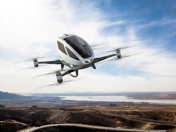 Chinese Company Launches Passenger Carrying UAS