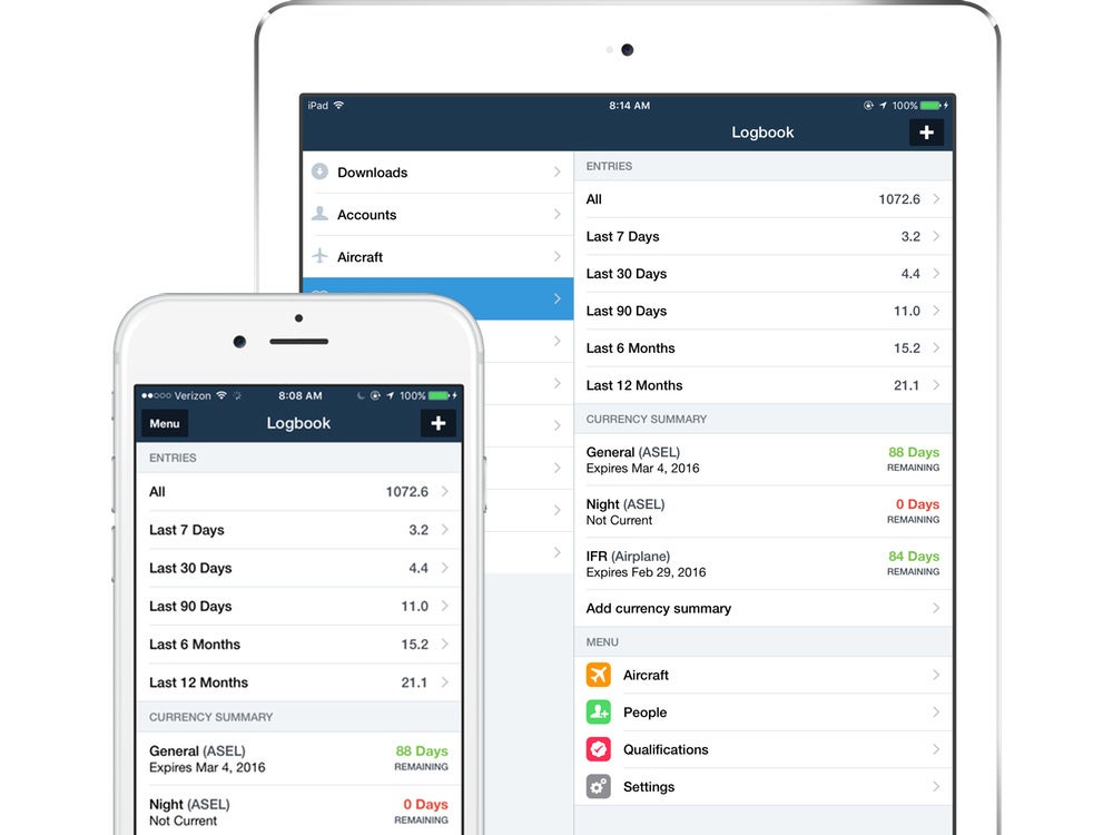 ForeFlight Adds Integrated Logbook Feature