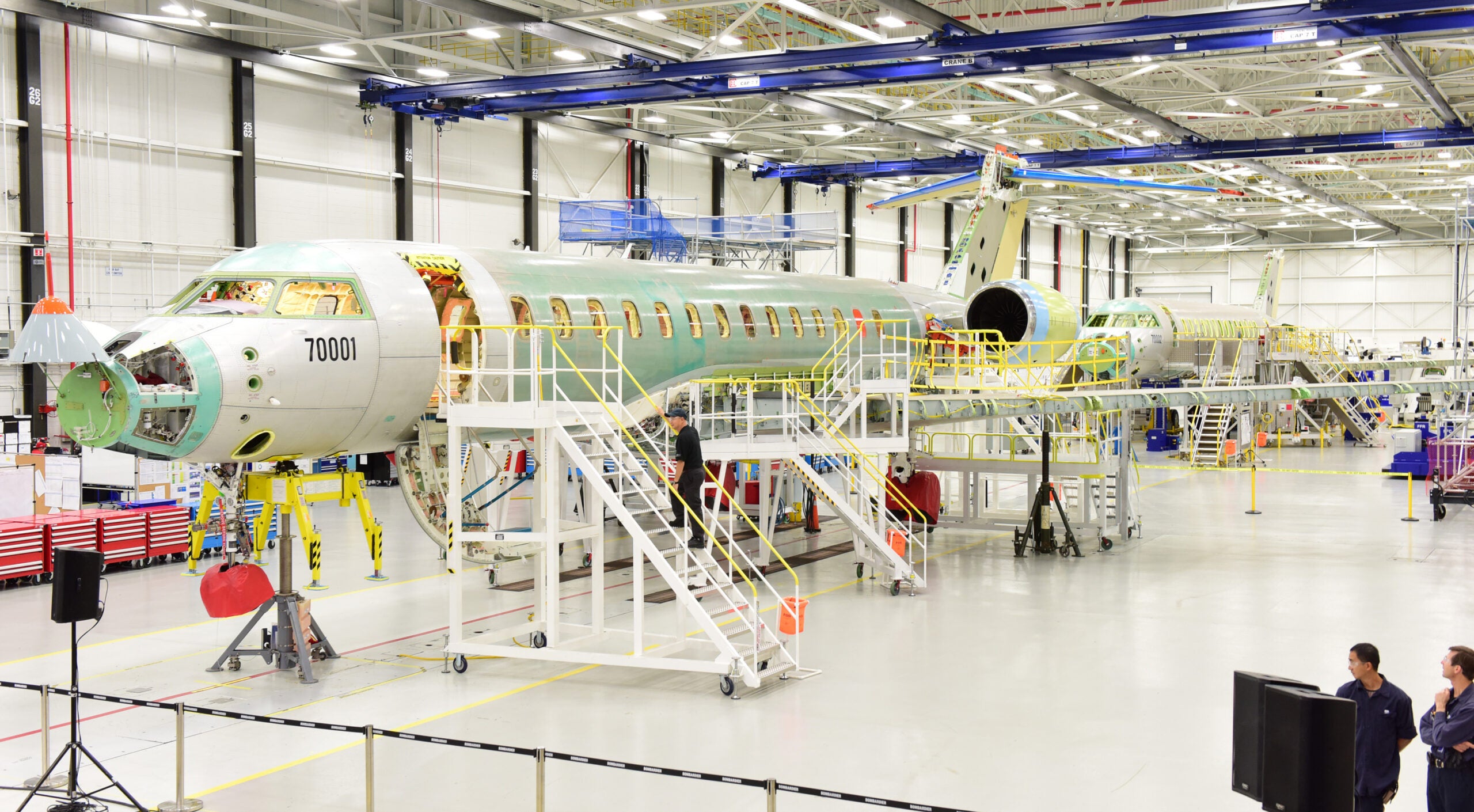 Bombardier Preps for Global 7000’s First Flight