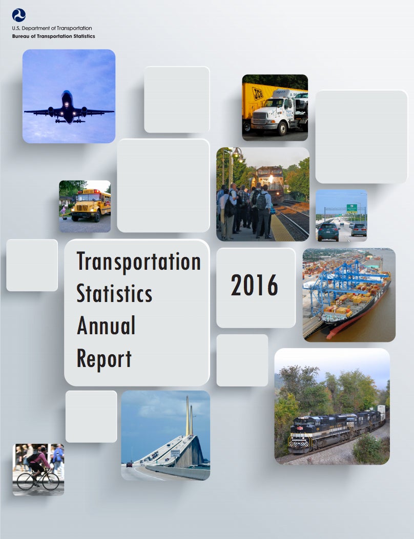 DOT Releases 2016 Transportation Statistics