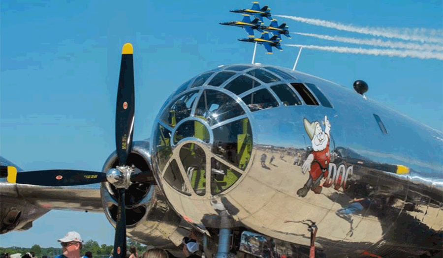 B-29 Doc Makes Triumphant Entrance at Barksdale AFB