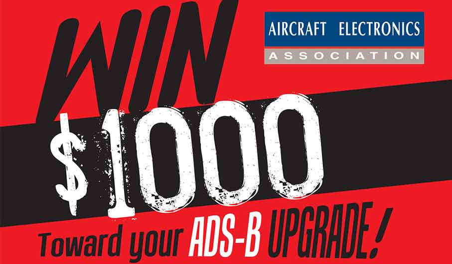 AEA to Award Five $1,000 Grants For ADS-B Installation