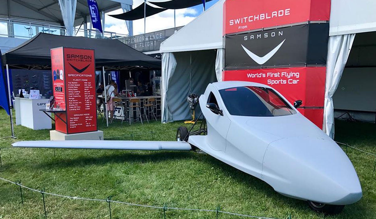 Switchblade Flying Car Makes Oshkosh Debut