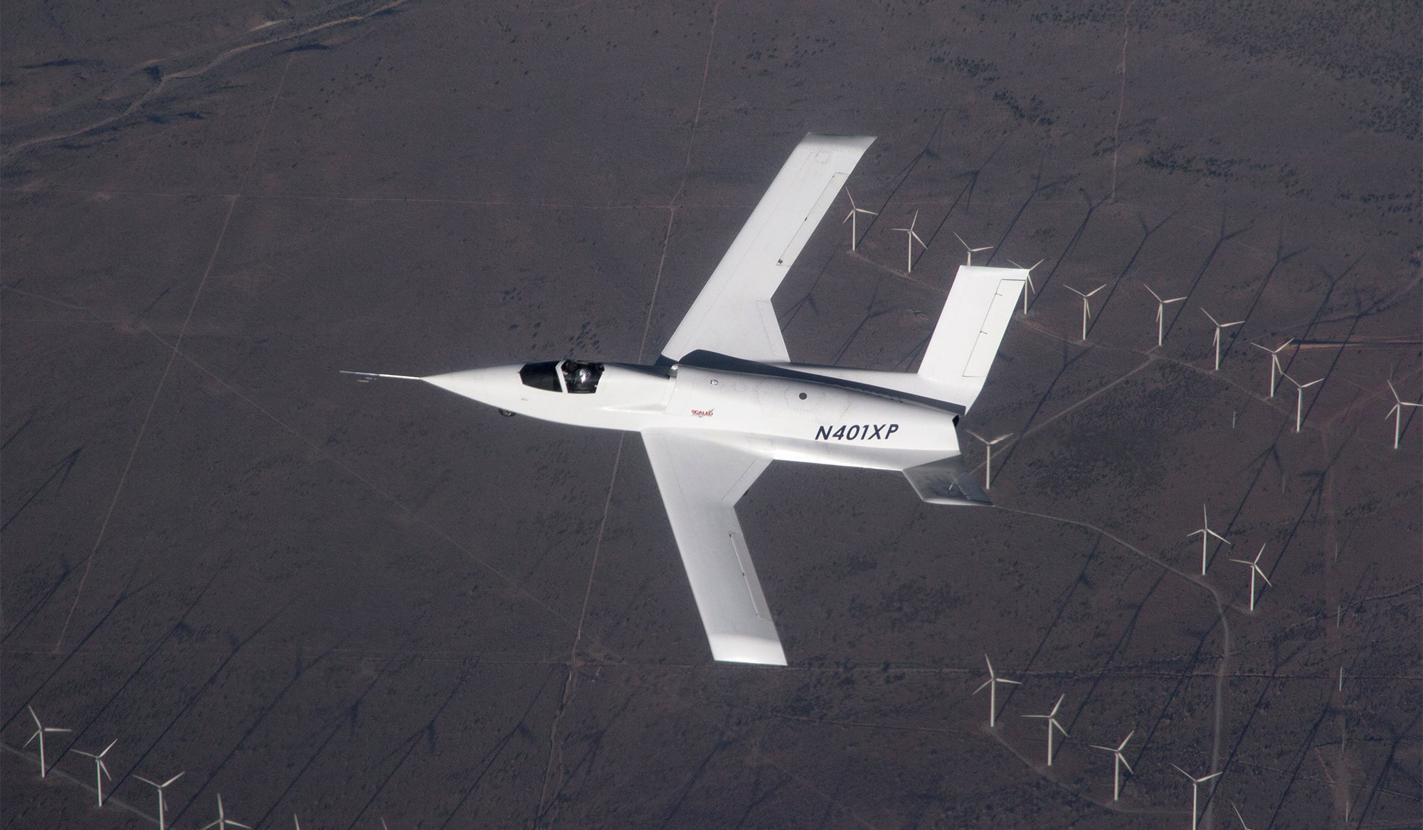 Scaled Composites Completes First Flight of Secretive Experimental