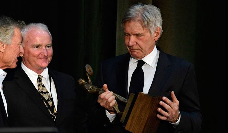 Harrison Ford Among Dozens Honored at R.A. Bob Hoover Ceremony