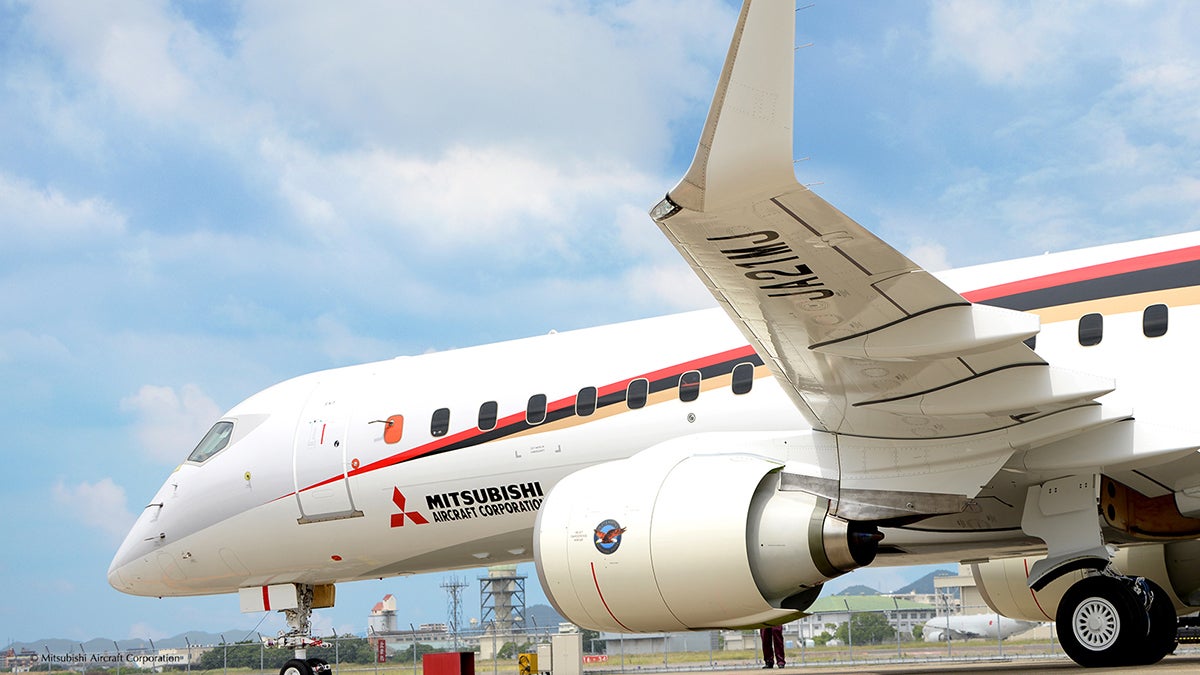 Mitsubishi’s Regional Jet Moves Closer to Completion