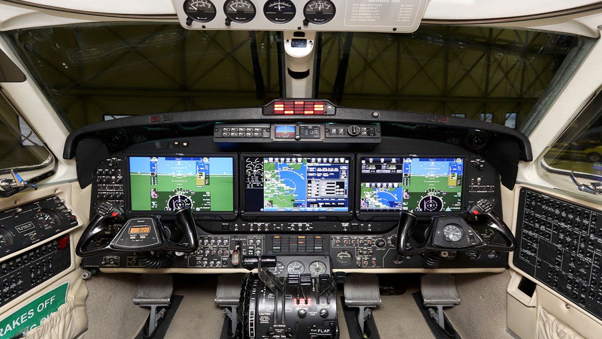 Pro Line Fusion Approved for King Air B200 and B300 in Europe