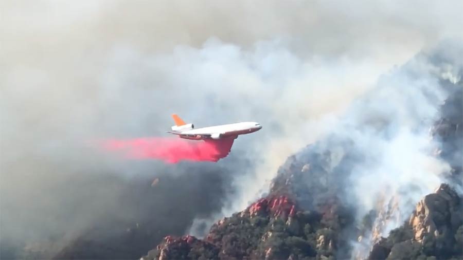 Aerial Support Key to Fighting Southern California Fires
