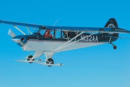 Ski Flying: Aviat Husky A-1B