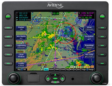 Avidyne Adds a New MFD; Introduces Flight-envelope Protection