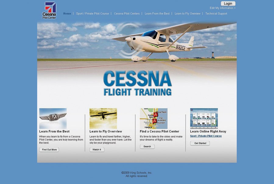 Cessna Launches New Online Training Portal
