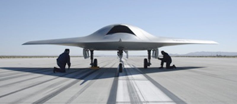 Stealth Drone First Flight