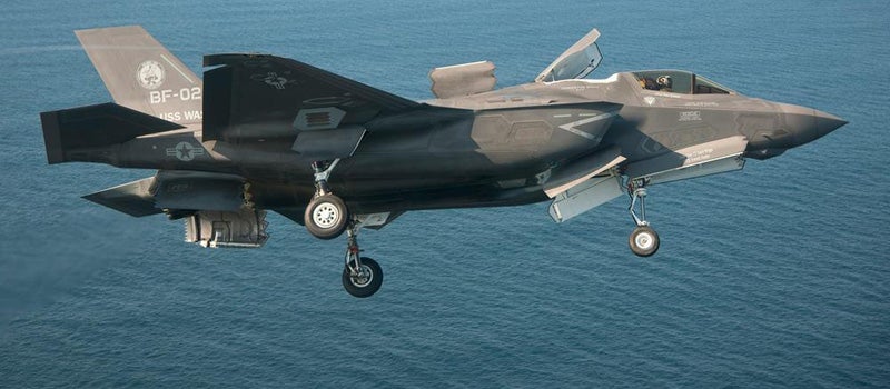 Video: F-35 Completes First Vertical Landing at Sea
