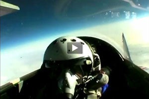 Video: Edge of Space in a MiG-29