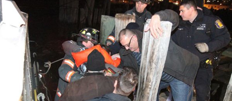 Couple Rescued after Hudson River Ditching