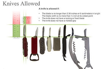 TSA to Allow Knives, &#8216;Sticks, Clubs&#8217; On Aircraft
