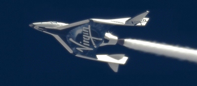 SpaceShipTwo Moves Closer to Space Travel with Cold Flow Test