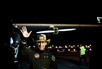 Solar Impulse Launches U.S. Cross-Country Flight
