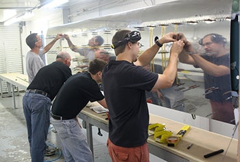 High School Students Start Work on Building an Airplane