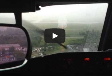 Video: Runway Disappears after Minimums