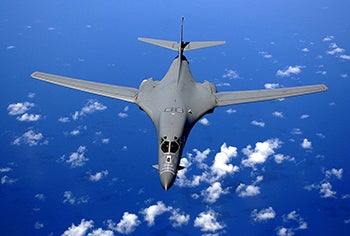 B-1 Bomber Crashes in Southeast Montana