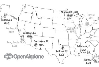 OpenAirplane Launches in 8 More Cities