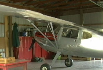 Man Sells Old Cessna 140 at Garage Sale