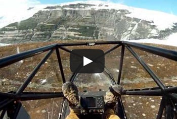 Heart-Stopping Video: Cliff Diving in an Airplane