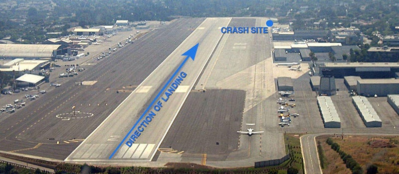 CitationJet Crashes into Hangar at Santa Monica Airport