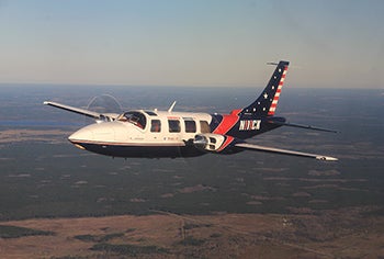 Piper Aerostars in Flight