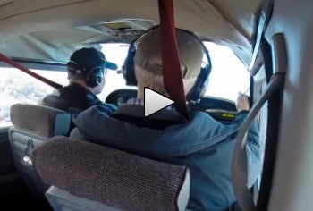 Harrowing Cockpit Video Captures Cessna 210 Bird Strike