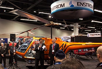 Enstrom Launches Economic Two-Seat TH180 Helicopter