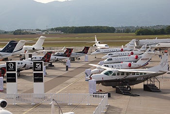 Cessna, Beechcraft Show Unified Front at EBACE