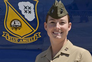 First Female Pilot Joins Blue Angels