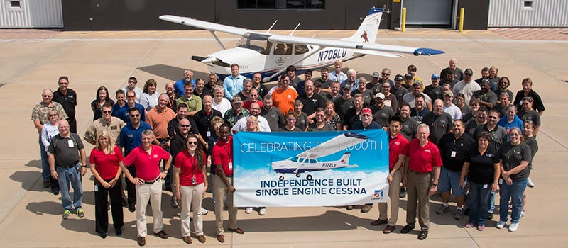 Cessna Delivers 10,000th Independence Single
