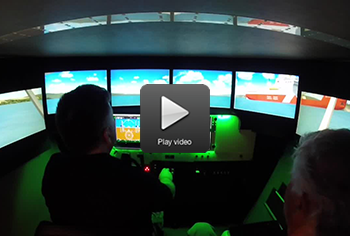 Video: Redbird Seaplane Simulator Splashes Down