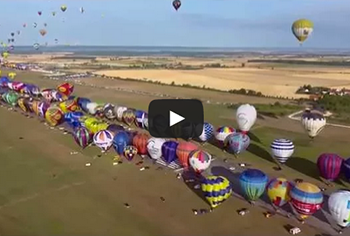 Balloonists Attempt World Record Flight