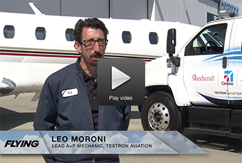 Career Spotlight Series: Leo Moroni, Aviation Mechanic for Textron Aviation