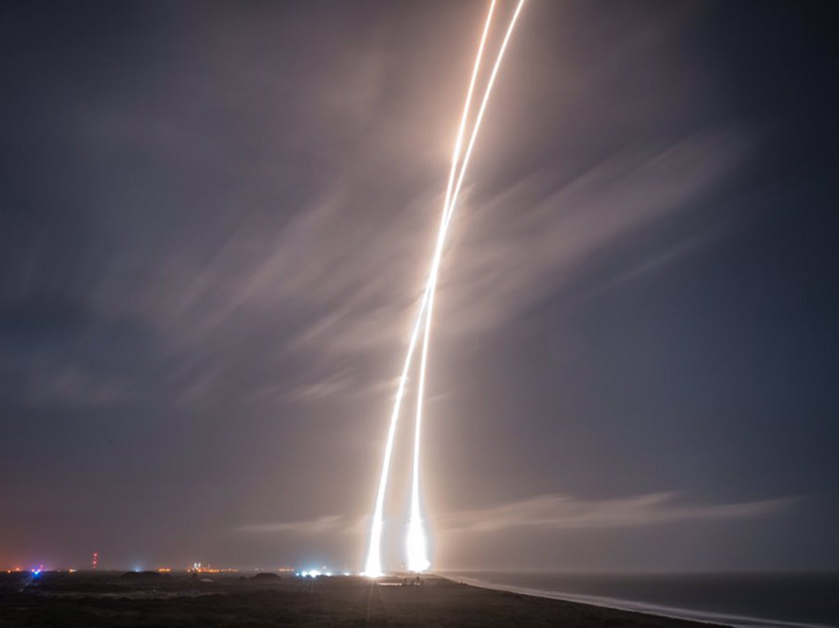 SpaceX Rocket Makes Historic Landing