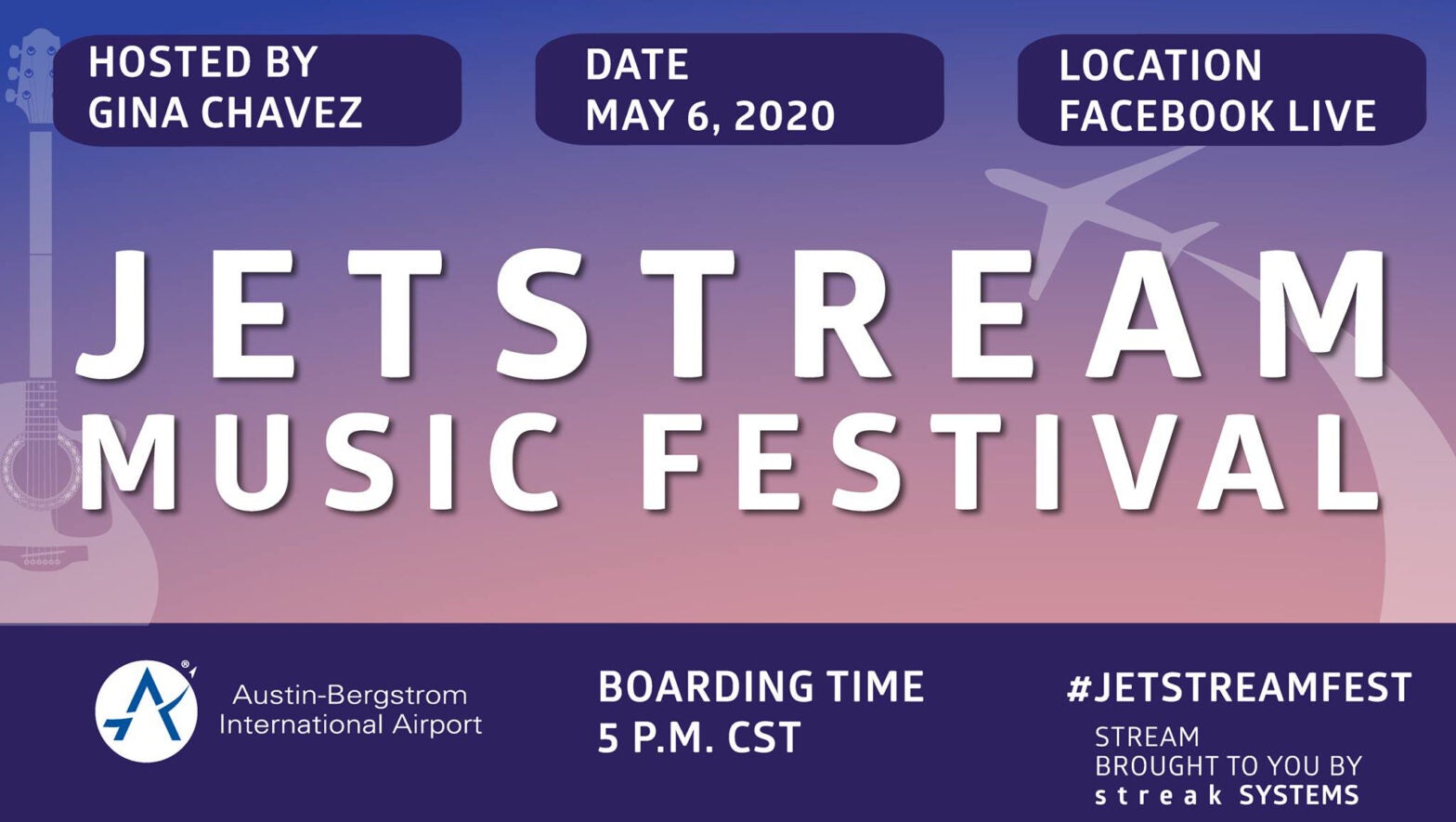 JetStream Music Festival Streams from 23 Airports