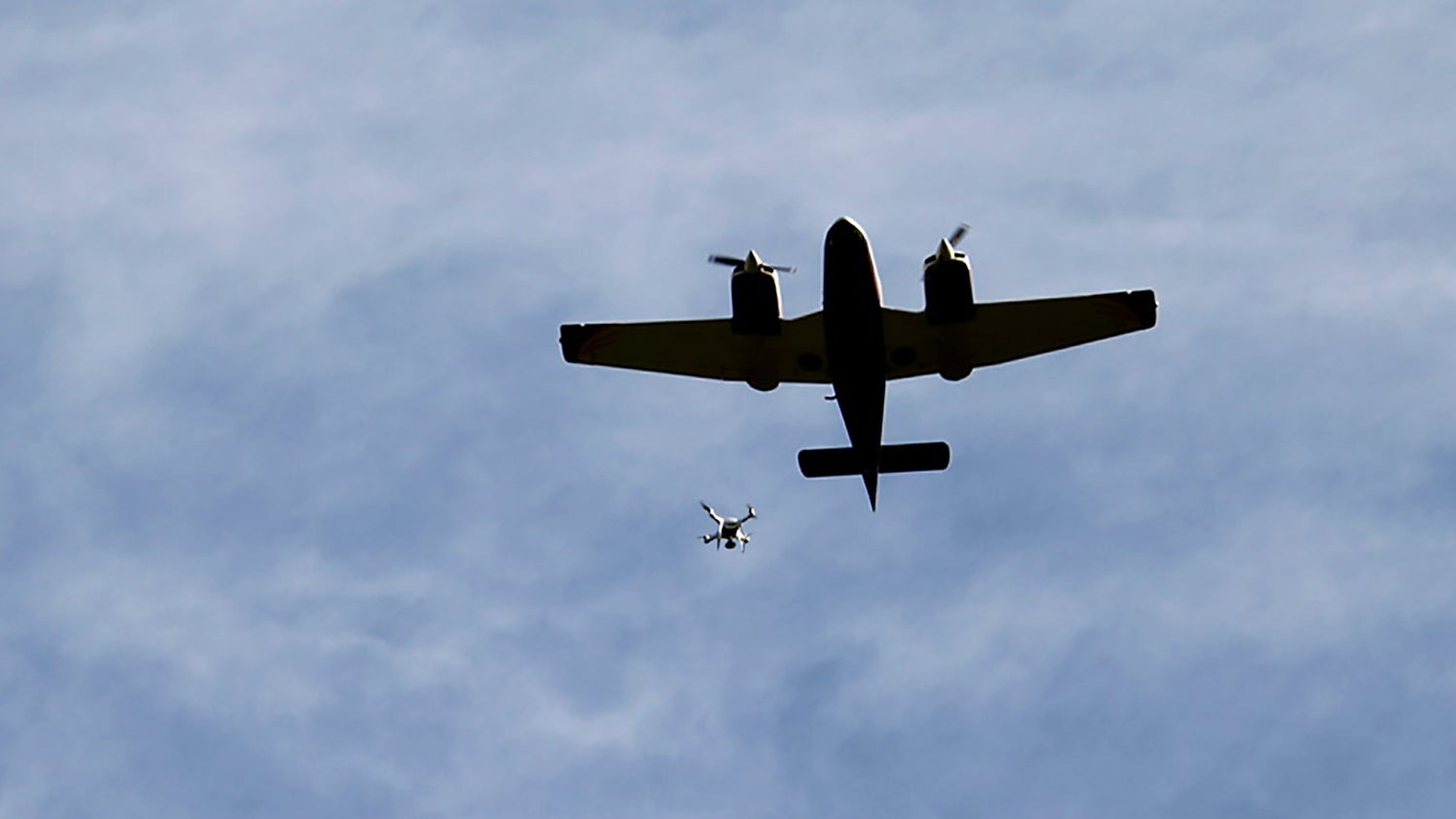 As Drone Encounters Rise, Study Shows Visibility Concerns