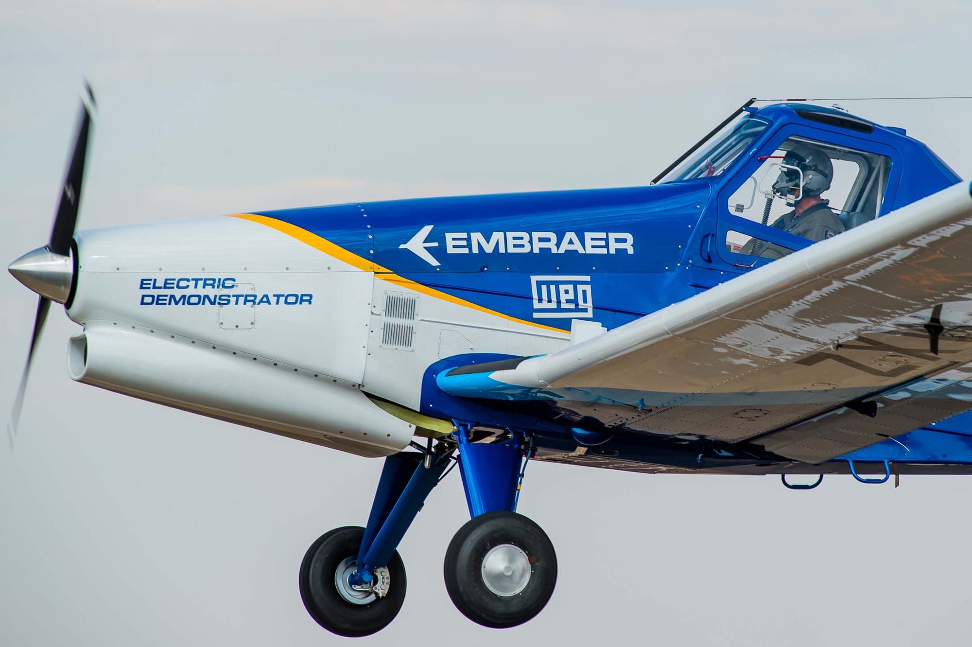 Embraer’s Electric Demonstrator Aircraft Begins Flight Test Campaign
